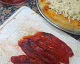 Foto del paso 2 de la receta: Pizza jamón & morrones