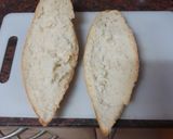 Foto del paso 5 de la receta: Bocadillo de lomo con tortilla francesa, tomate asado y alioli