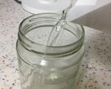 A picture of step 1 of Starbucks Caramel Chai Latte.