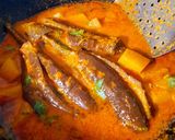 A picture of step 9 of Eggplant In Mustard Gravy.