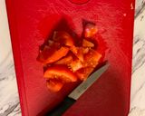 A picture of step 2 of Greek Salad.