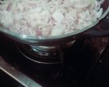 A picture of step 1 of Anda pyaz (Ando Dungri).
