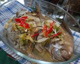 Foto langkah ke 3 dari resep Tim Ikan Bawal.