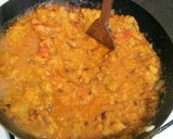 A picture of step 4 of Pav Bhaji.