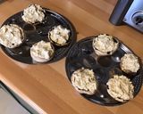 Une image de l'étape 5 de Champignons farcis cream cheese et tête de moine.