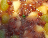 A picture of step 3 of Grape, apple, pommegranate jam with tym.