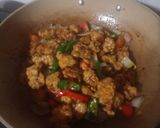 Foto langkah ke 5 dari resep Tempe Pedas Asem Manis.