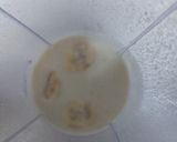 A picture of step 1 of Banana milk shake.