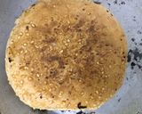 A picture of step 4 of Vegetable burger.