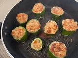 เนื้อสับสอดไส้พริกหวาน