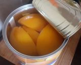 Foto del paso 1 de la receta Punding de melocotón en almíbar 😋