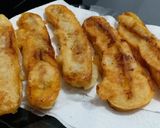 A picture of step 5 of Pazham Pori/Ethakka Appam (Kerala Style Banana Fritters).