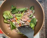 รูปขั้นตอนการทำที่ 3 ของ ข้าวผัดหมูสับไร้น้ำมัน