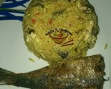 A picture of step 2 of Jollof rice.