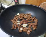 香根彩椒炒牛肉的食譜步驟6照片
