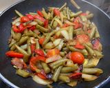Foto del paso 2 de la receta: Revuelto de judías verdes