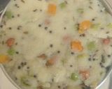 A picture of step 7 of Upma.