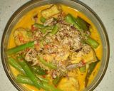 Foto langkah ke 5 dari resep Sayur lodeh tahu, kacang panjang,Lombok hijau.