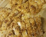 A picture of step 5 of Coconut Crusted Chicken with Pecan, Apple Salad.