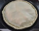 Foto del paso 4 de la receta: Pascualina de acelga con papas, jamón y queso