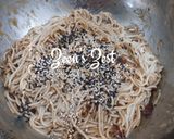 A picture of step 2 of Sesame Soba Noodles.