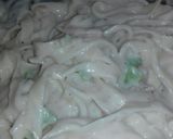 A picture of step 5 of Fettuccine with Mushrooms, Broccoli, and Chicken Strips.