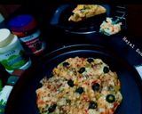 મેયોનિઝ પાસ્તા પિઝા(Mayonnaise pasta pizza recipe in Gujarati) રેસીપી સ્ટેપ8ફોટો