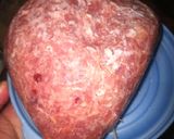 A picture of step 2 of Juicy burger.
