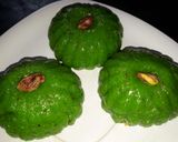 A picture of step 20 of Tricolor coconut laddu.