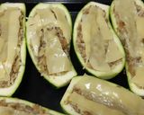 Foto del paso 6 de la receta: Zapallitos relleno con carne vegetal