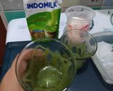 Foto langkah ke 3 dari resep Matcha float.