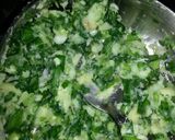 A picture of step 1 of Spring onion paratha.