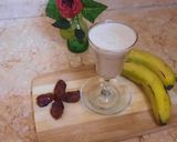 صورة لخطوة 2 من وصفة سموثي التمر والموز صحي ولذييذ 😋🥛🍌
