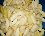 A picture of step 1 of Sultan chips.