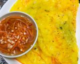 Hình bước làm 5 của món Bánh xèo