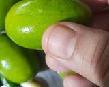 A picture of step 2 of Amra(Hog Plum) Bharta.