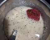 A picture of step 6 of Beetroot tikki.