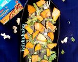 A picture of step 6 of Cheesy Pumpkin Chips.