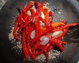 Foto langkah ke 8 dari resep Dendeng Sapi Basah Sambal Merah Khas Padang.