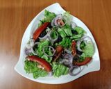 A picture of step 3 of Lettuce mixed salad 🍅🧅.
