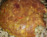 A picture of step 3 of Meat arayes.