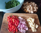 Foto langkah ke 1 dari resep Oseng Tempe Kacang Panjang.