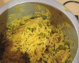 A picture of step 4 of Vegetable Pulao.