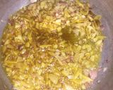 A picture of step 3 of Curried chickpeas.