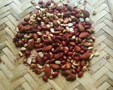 A picture of step 1 of গুজিয়া (Gujia) Shila day mandal.
