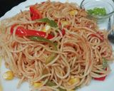 A picture of step 7 of Corn Noodles.