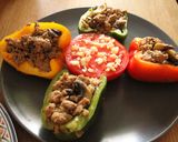 Foto del paso 18 de la receta: Pimientos re-llenos y tomates ajeados