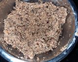 A picture of step 4 of Oats & flaxseed laddu with Peanut butter.
