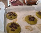 A picture of step 7 of Matcha Soft Cookies.