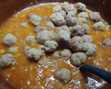 Foto del paso 6 de la receta: Albóndigas de pollo estofadas